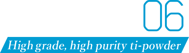 06 High grade, high purity ti-powder