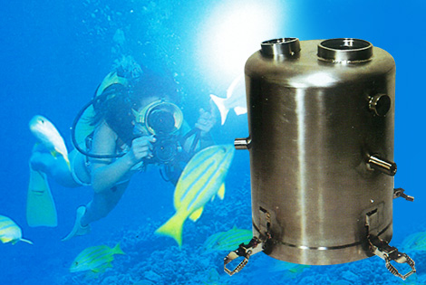 Titanium Underwater camera case