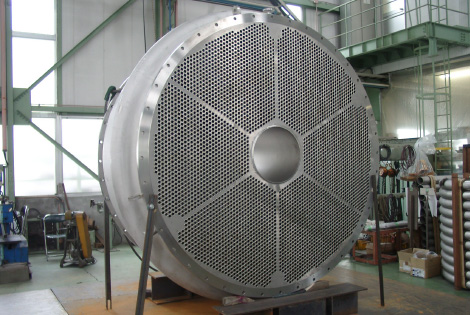 Heat exchangers for chemical plants