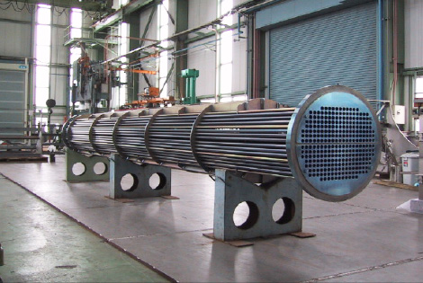 Heat exchangers for chemical plants (atmospheric oxidation treatment)