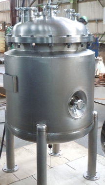 Food production tank (second class pressure vessel)