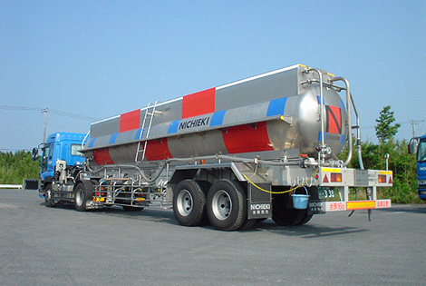 Sodium hypochlorite tanker