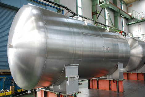 Large tank for fuel storage (anti-salt measures)